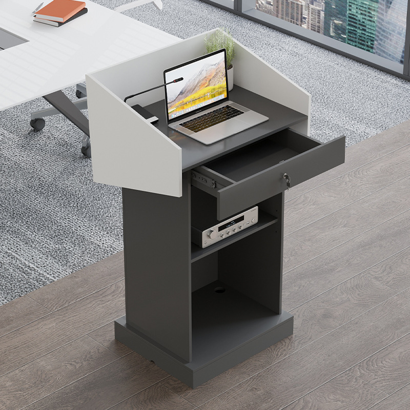 演讲台发言台简约教室教