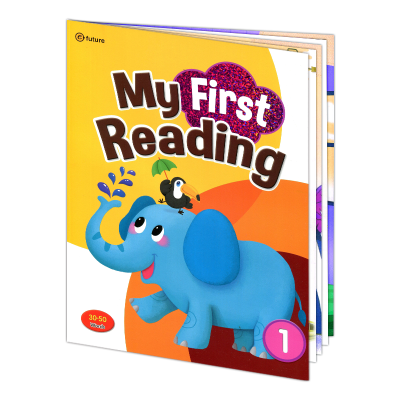 原装进口小学英语寒暑假短期阅读训练专项英语教材 My First Reading 1-3级别少儿英语1-3年级小学初学入门阅读理解完形填空单项书