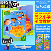 gold新版 社小学英语教材 读写练习册reading welcome writing and 香港朗文培生出版 English skills一年级上册阅读写作