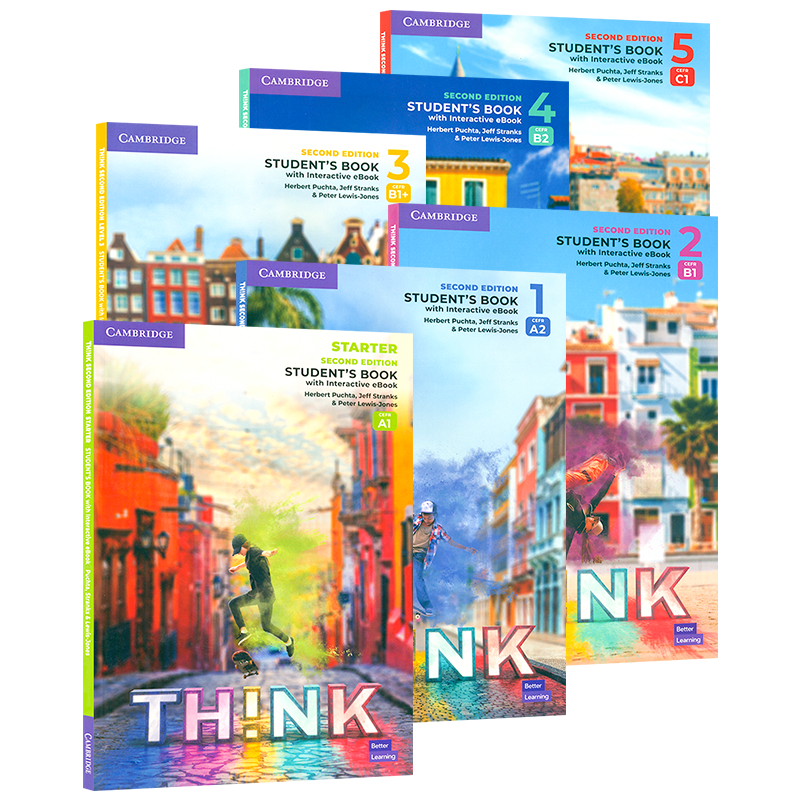 新版第二版think初高中英语教材