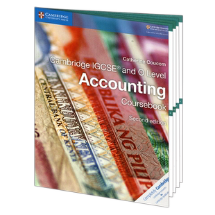 正版现货包邮英国剑桥大学出版社Cambridge IGCSE ® and O Level Accounting Coursebook 原版第二版会计学生用书剑桥成人 高教书