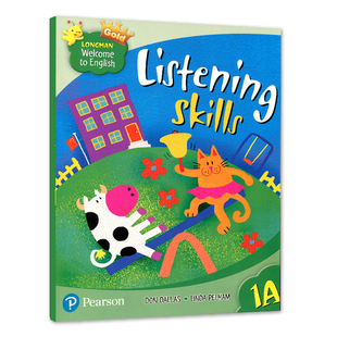 新版香港朗文少儿英语教材 longman welcome to English listening skills 1A-6B 听力练习册