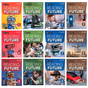 美国原版Compass少儿英语阅读教材Reading Future 跨学科阅读 剑桥KET/PET核心词汇备考考试教材综合教程少儿小学英语阅读课外书