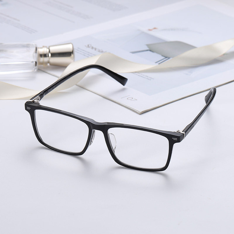 晶工匠天然水晶石镜片高清老花镜男女款品牌老花眼镜板材镜框