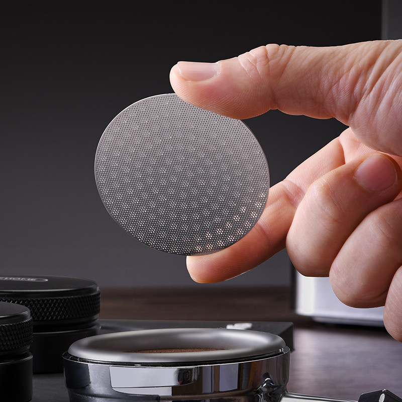 不锈钢二次分水网咖啡机手柄粉碗隔水网咖啡滤片烧结过滤片过滤网