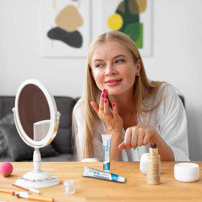 SUMIFUN跨境草本膏药痘印呵护净颜乳膏植物提取痘痘软膏k10281