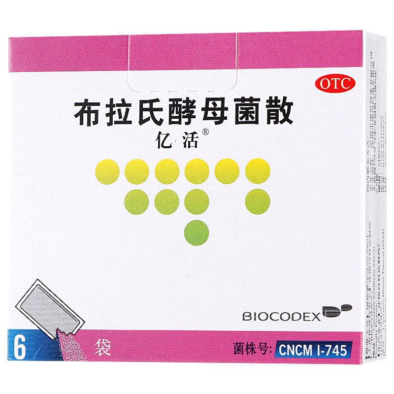 [亿活]布拉氏酵母菌散0.25g*6袋/盒