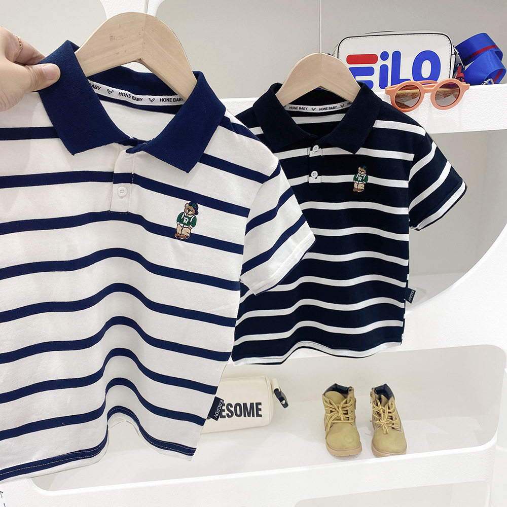 男童polo衫短袖夏装宝宝T恤2026新款童装中大童上衣夏季儿童半袖