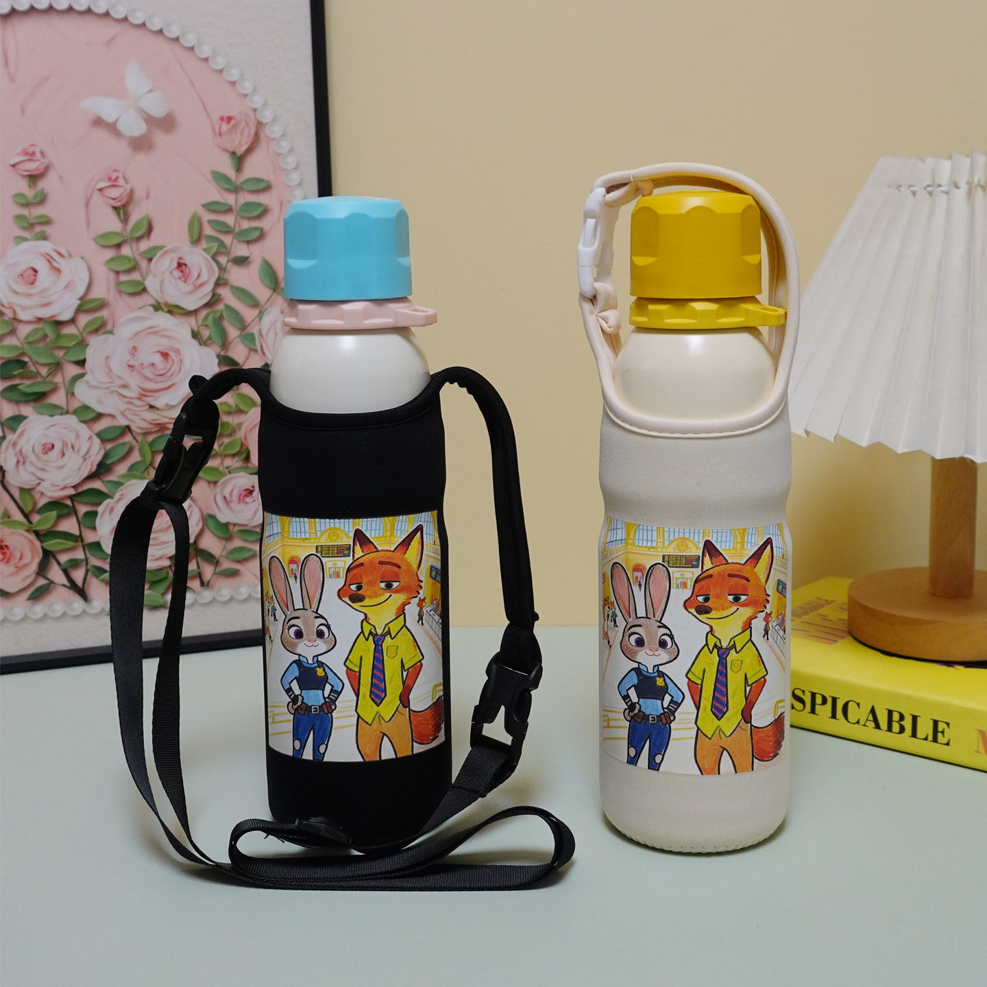 适用于杯具熊运动水壶杯套大容量水壶套学生手提斜挎保护套便捷,餐饮具,杯套,淘宝优惠券,粉丝福利购,淘宝优惠卷