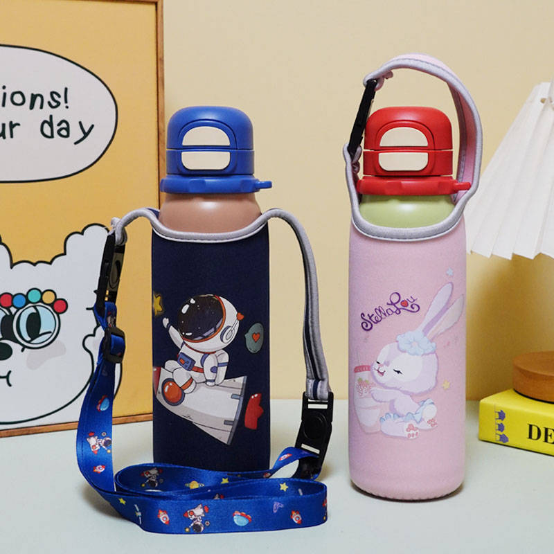 适用杯具熊锐气双饮杯保温杯套