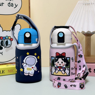 迪士尼儿童保温杯套保护套水杯套