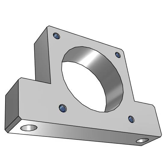 E-TSMP40-22 E-TSMA60-30/40-25/42-22/57-30步进伺服电机支架