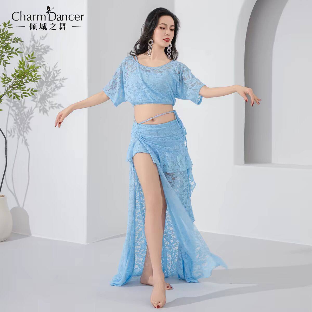 倾城之舞肚皮舞服装2026年新款蕾丝套装练功服东方舞舞蹈服演出服