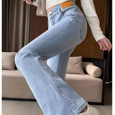 微喇牛仔裤女夏季薄款