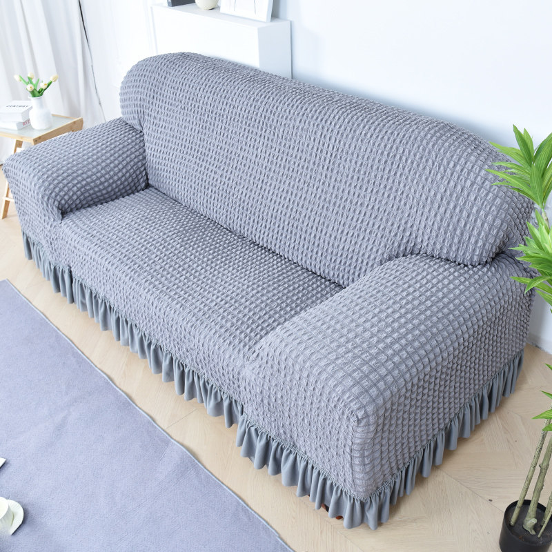 港夫人老式三件套四季通用全包沙发套罩简约泡泡纱全包防尘防滑,居家布艺,沙发套,淘宝优惠券,粉丝福利购,淘宝优惠卷