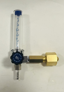 二氧化碳氩气氮气流量计0-25L/min流量计混合气G5/8接头4分流量计