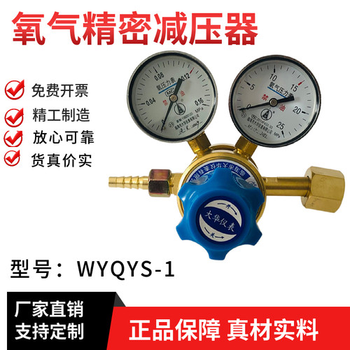 精密氧气减压器两级调节器减压阀