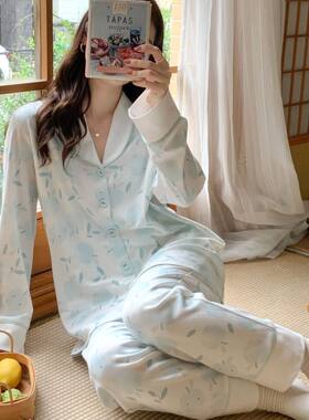 孕妇开衫家居服哺乳月子服A类棉