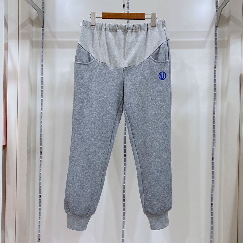 冬款加绒加厚羊羔毛可调节休闲裤