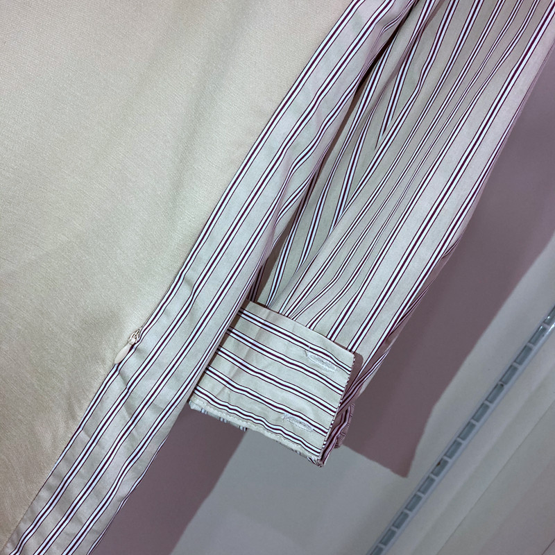 ZHENGZHI CAIQIU 모유 수유 긴 탑 가짜 투피스 긴 소매 셔츠 OL 나들이 착용 YWS193004