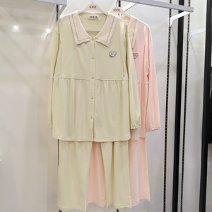 孕之彩秋冬全棉哺乳月子服套装