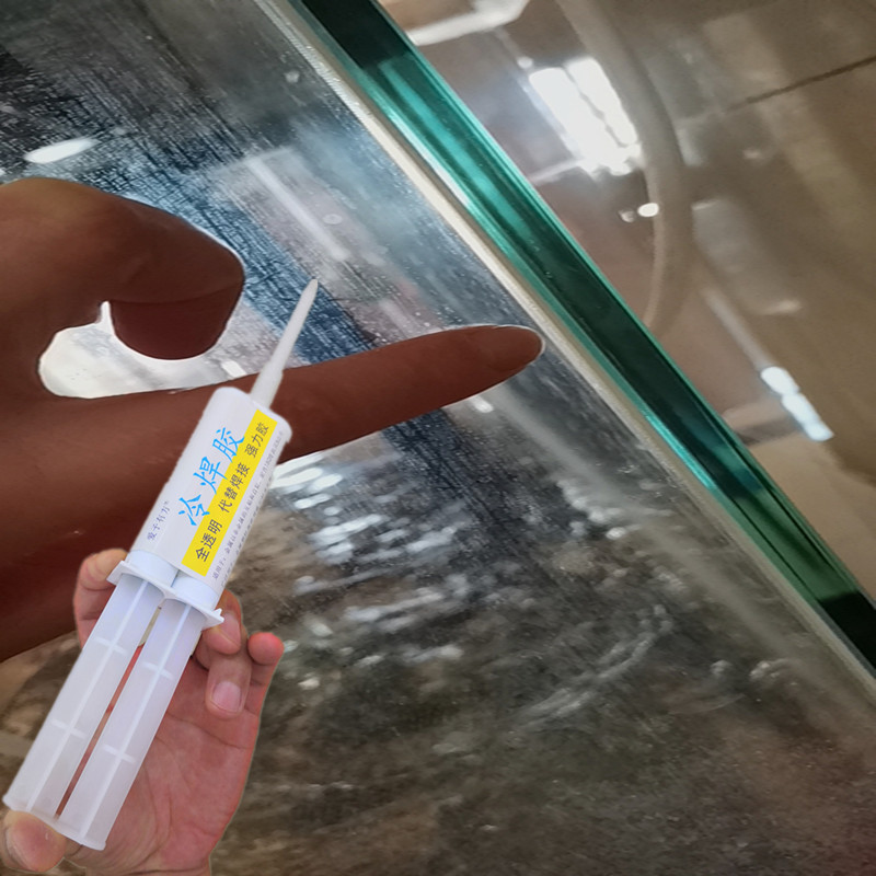 爱子玻璃胶玻璃鱼缸专用胶补漏胶图片