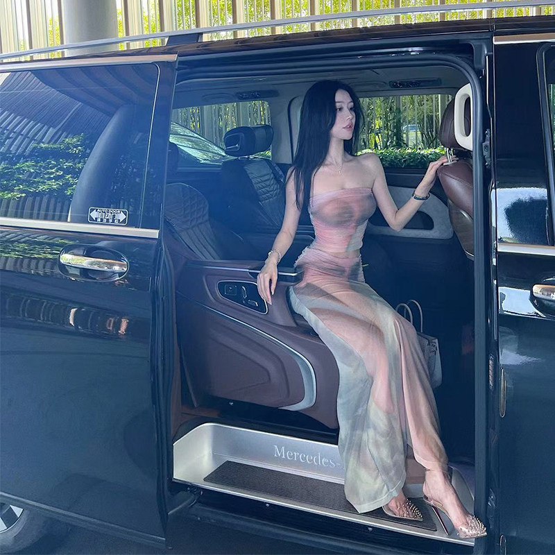 熊熊屋【艺术缪斯】高级小众人脸印花修身抹胸长裙套装,女装/女士精品,时尚套装,淘宝优惠券,粉丝福利购,淘宝优惠卷