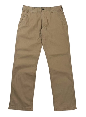 美式外单工装大佬 挖掘机家三本针帆布微弹潮流直筒百搭休闲裤