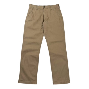 挖掘机家三本针帆布微弹潮流直筒百搭休闲裤 大佬 外单工装 美式