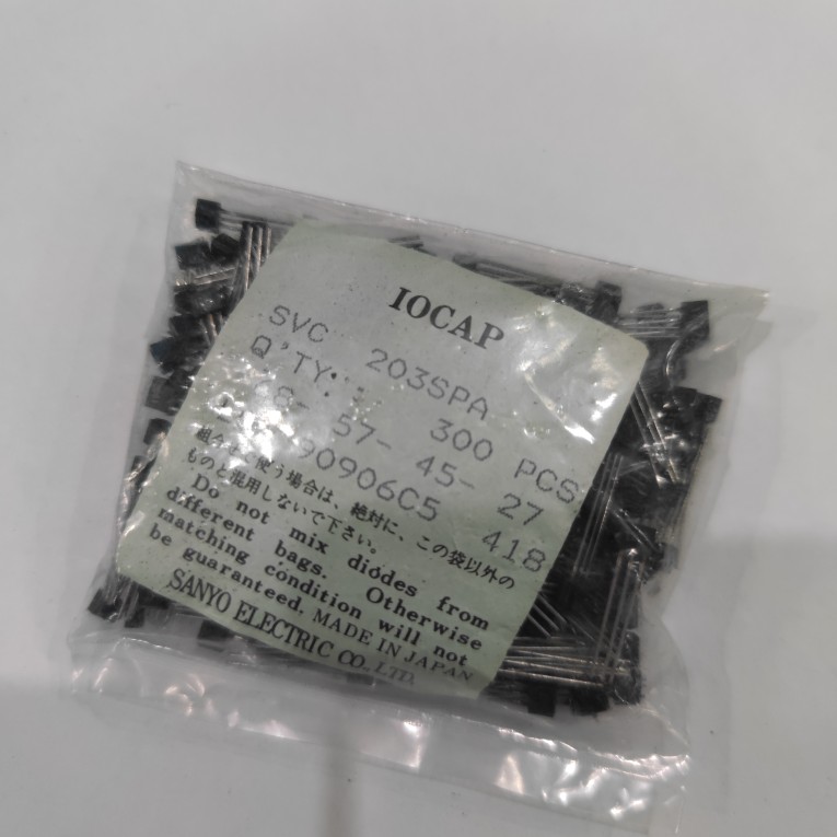 SVC203SPA  SANYO TO-92S 变容三极管 I203