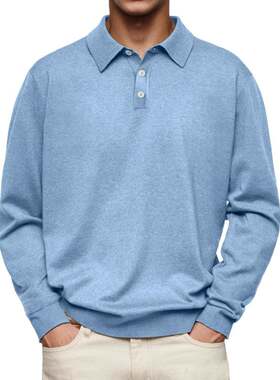 Men's Polo Collared Pullover Sweater - Goodfellow & Co