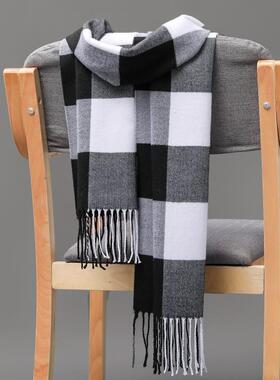 Winter Warmth Plaid Scarf Fashion Scarves for Men and Women