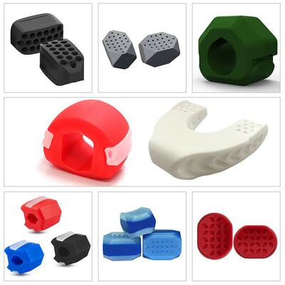 Silicone Jawline Exerciser Powerful Jaw Neck Facial