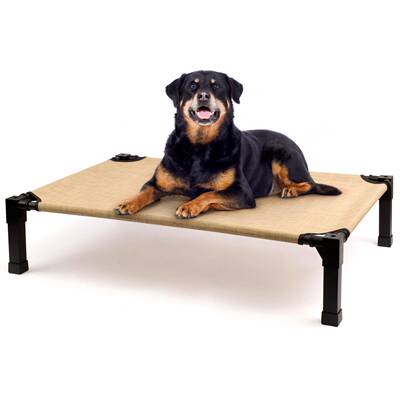 Niubya Cooling Elevated Dog Bed Raised Dog Bed with