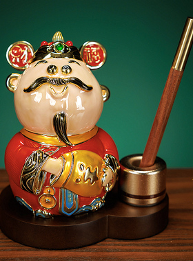 财神到可爱财神小摆件办公桌装饰