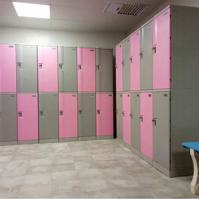 abs塑料更衣柜健身房游泳馆员工柜洗浴中心澡堂柜浴室防水储物柜