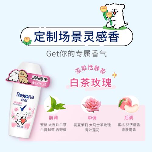 rexona舒耐止汗露走珠喷雾