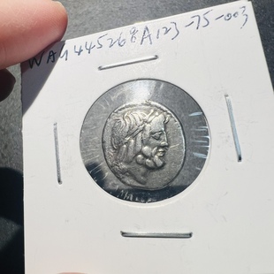 宙斯神庙银币吊坠古罗马银币吊坠