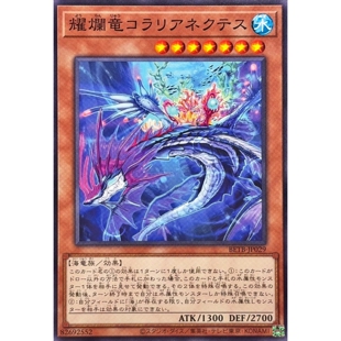 [苍之神话]游戏王 1306 BETB 耀烂龙 珊瑚泳龙 N 日文 日版