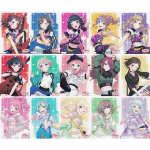 武士道塑料透明收集卡 BanG Dream! 10th Anniversary vol.1(1)