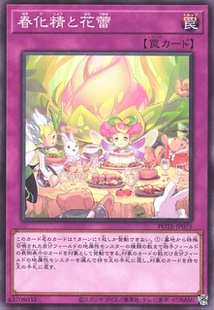 [苍之神话]游戏王 1109 POTE 春化精与花蕾 N 日文 日版