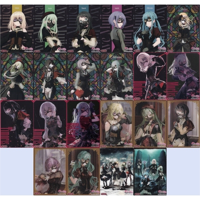 武士道塑料透明收集卡 BanG Dream! [Ave Mujica](1)