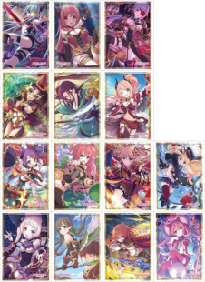 公主连结 公主连接 武士道HG卡套 2021-2 伊绪 矛依未 似似花