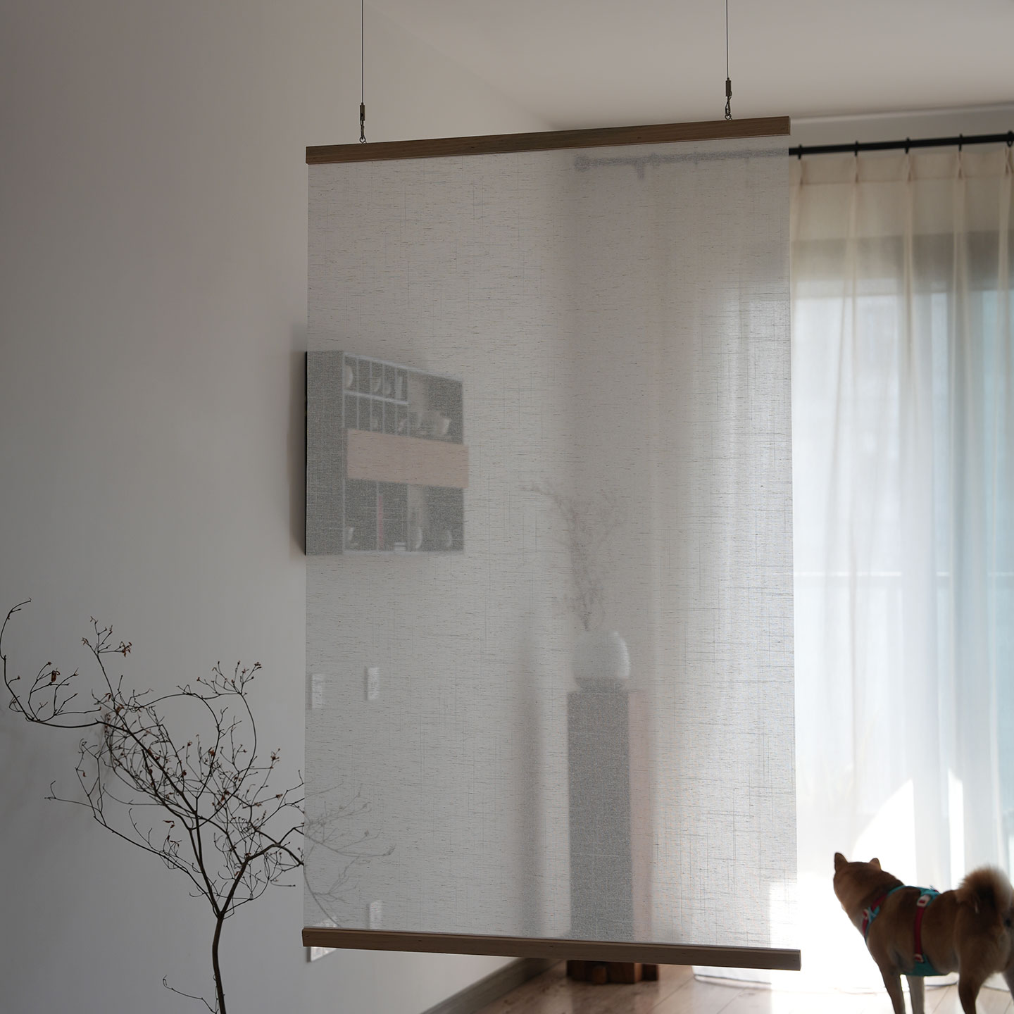 曼莎诺隔断帘装饰复古禅意