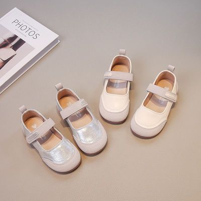 春秋新款洋气公主鞋女童小皮鞋