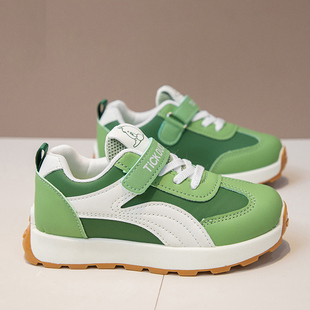 女童时尚 新款 潮板鞋 轻便透气阿甘鞋 儿童运动鞋 男童跑步鞋 2026春季