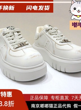 断码清仓Kiss Kitty小猫春季款增高休闲板鞋小白鞋女鞋SA65134-61