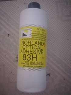 Norland紫外線UV光學固化膠水NOA83H熱固化UV膠 美國進口大包裝