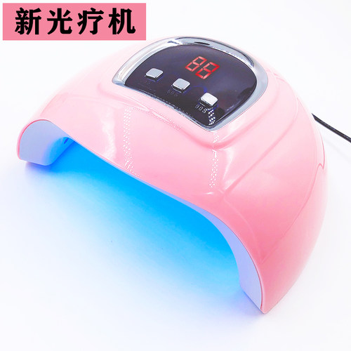 UV胶固化灯 无影胶热缩片紫外线USB光疗灯时光宝石速干灯LED54W