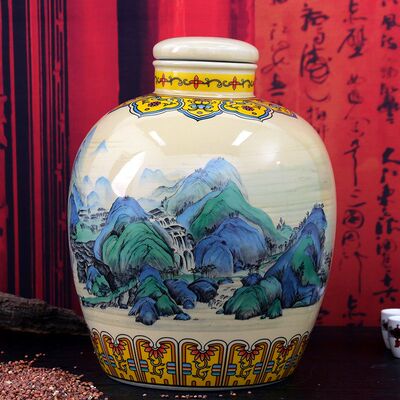杏花村53度原浆清香白酒20斤坛